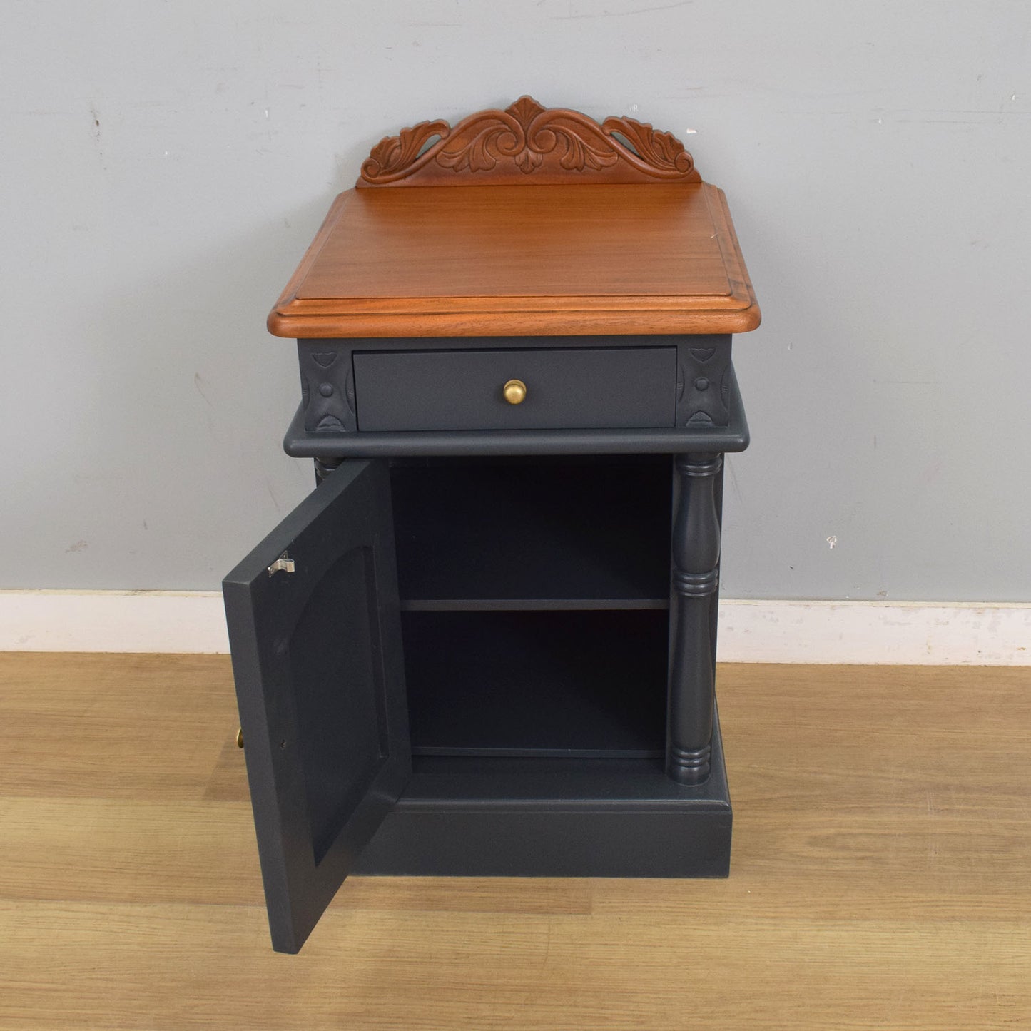Painted Mahogany Bedside