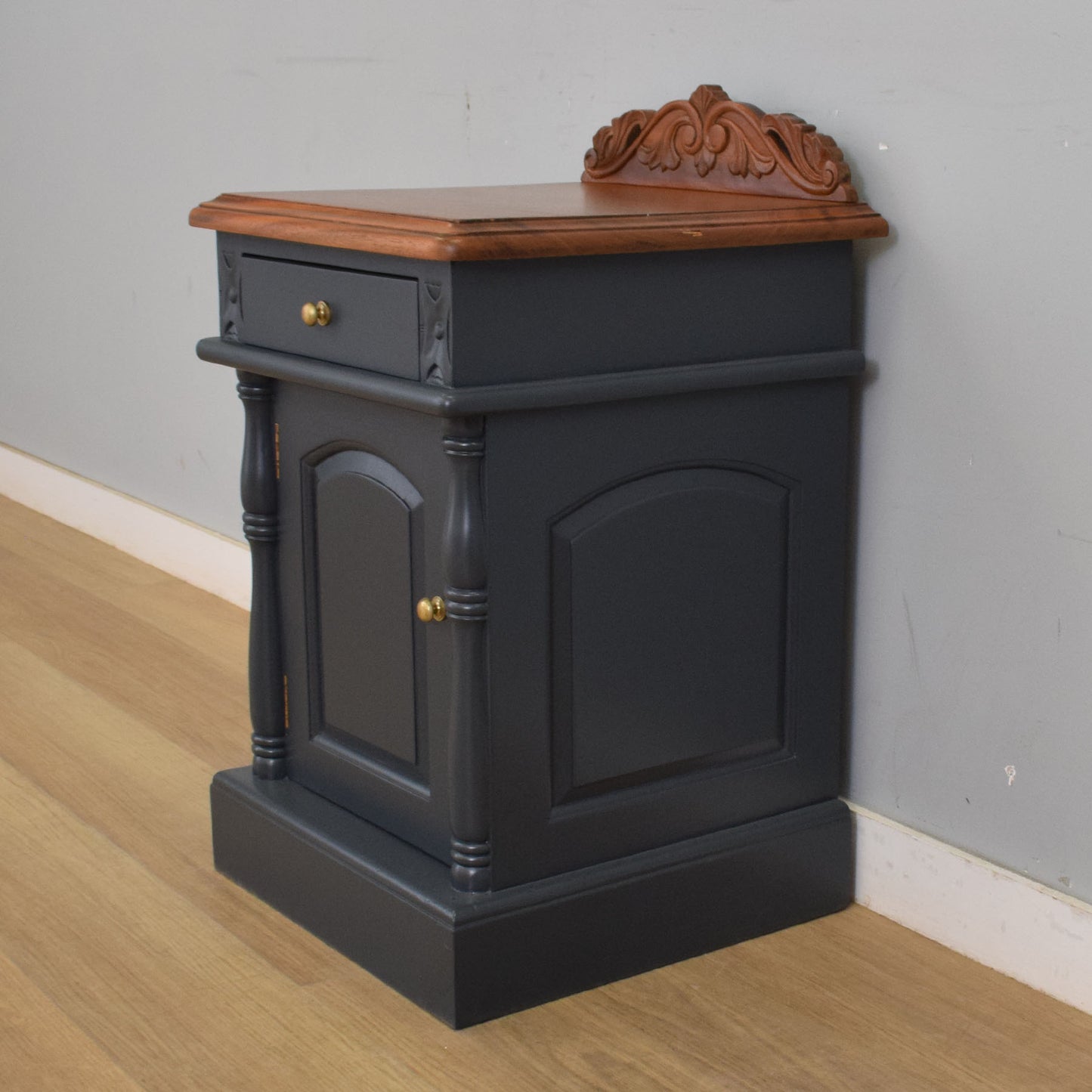 Painted Mahogany Bedside