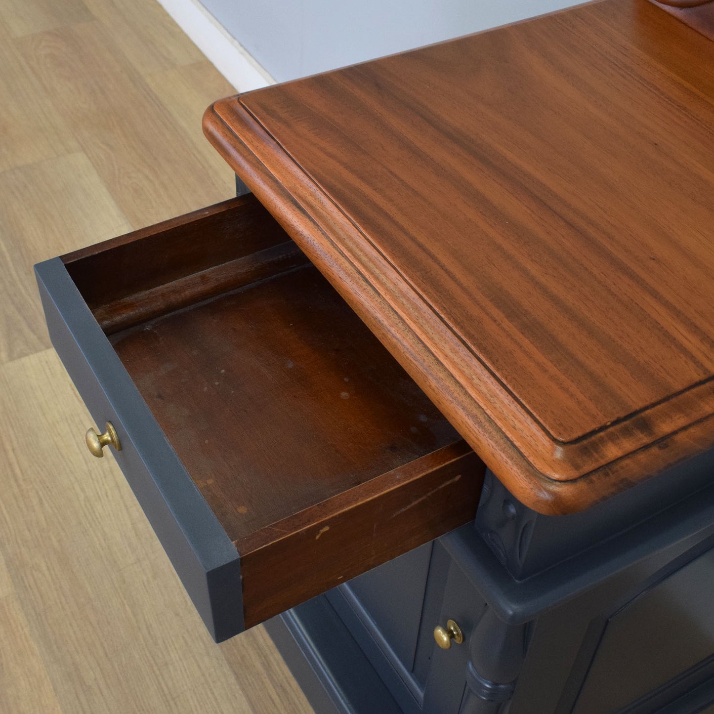 Painted Mahogany Bedside