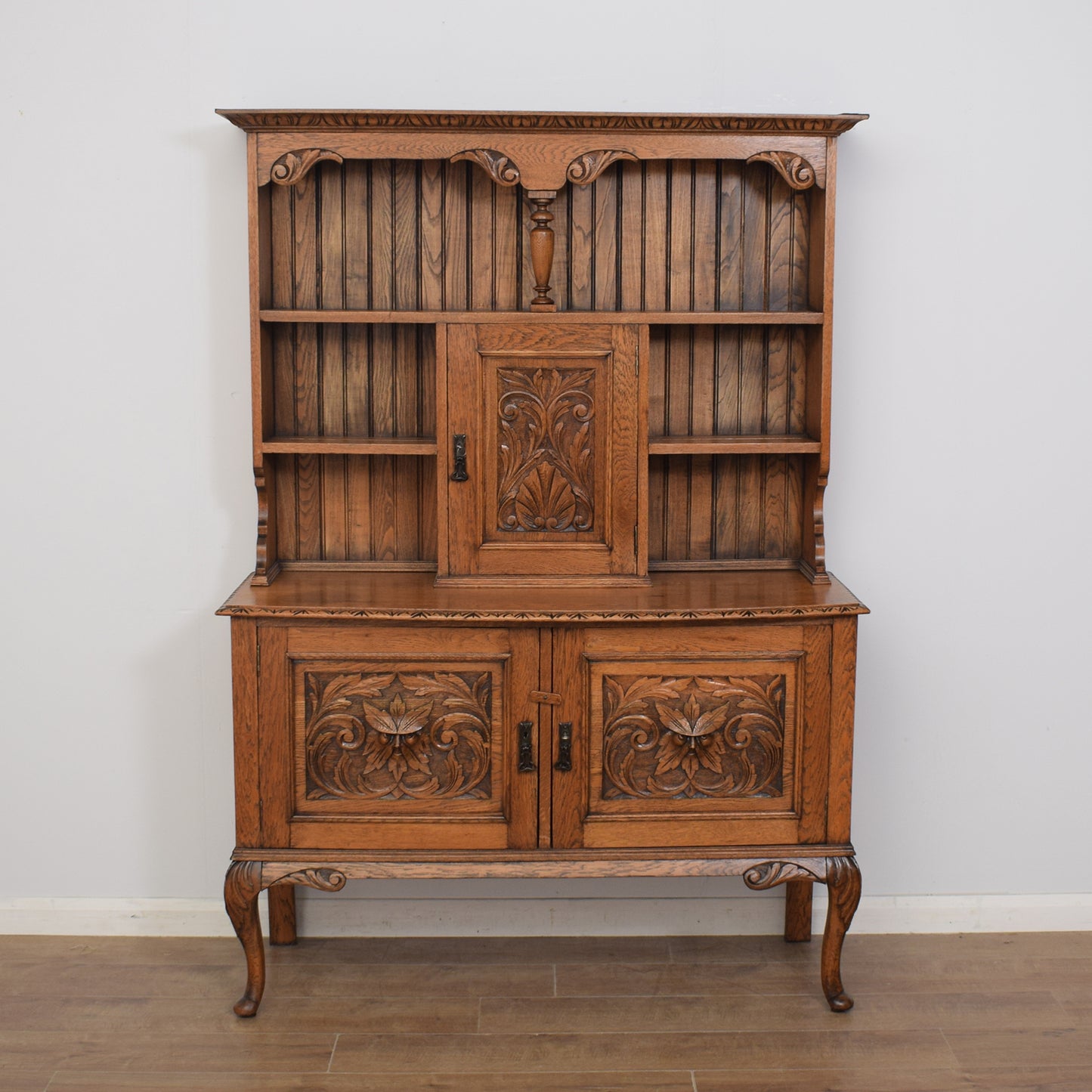 Carved Oak Dresser