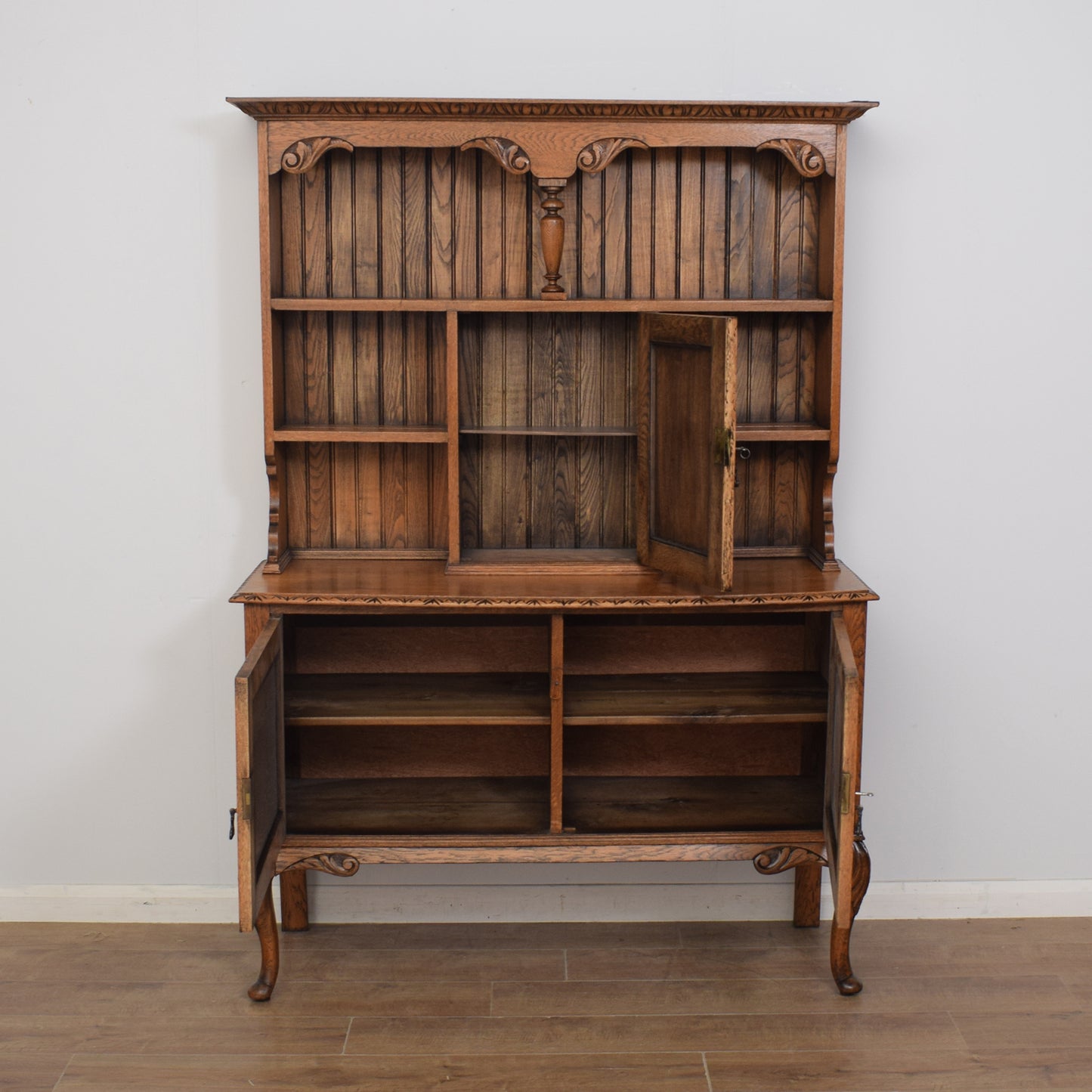 Carved Oak Dresser