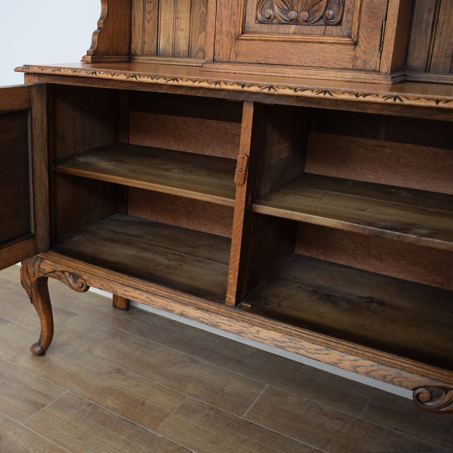 Carved Oak Dresser