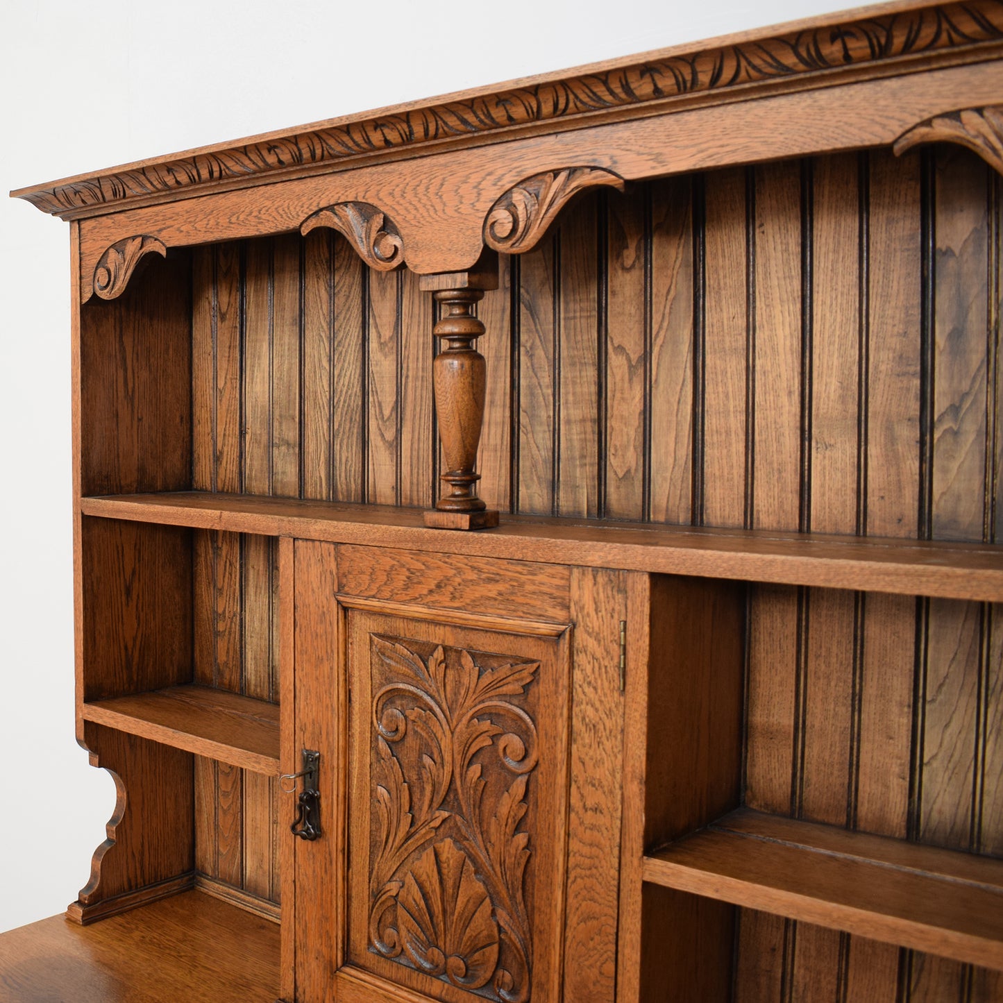 Carved Oak Dresser