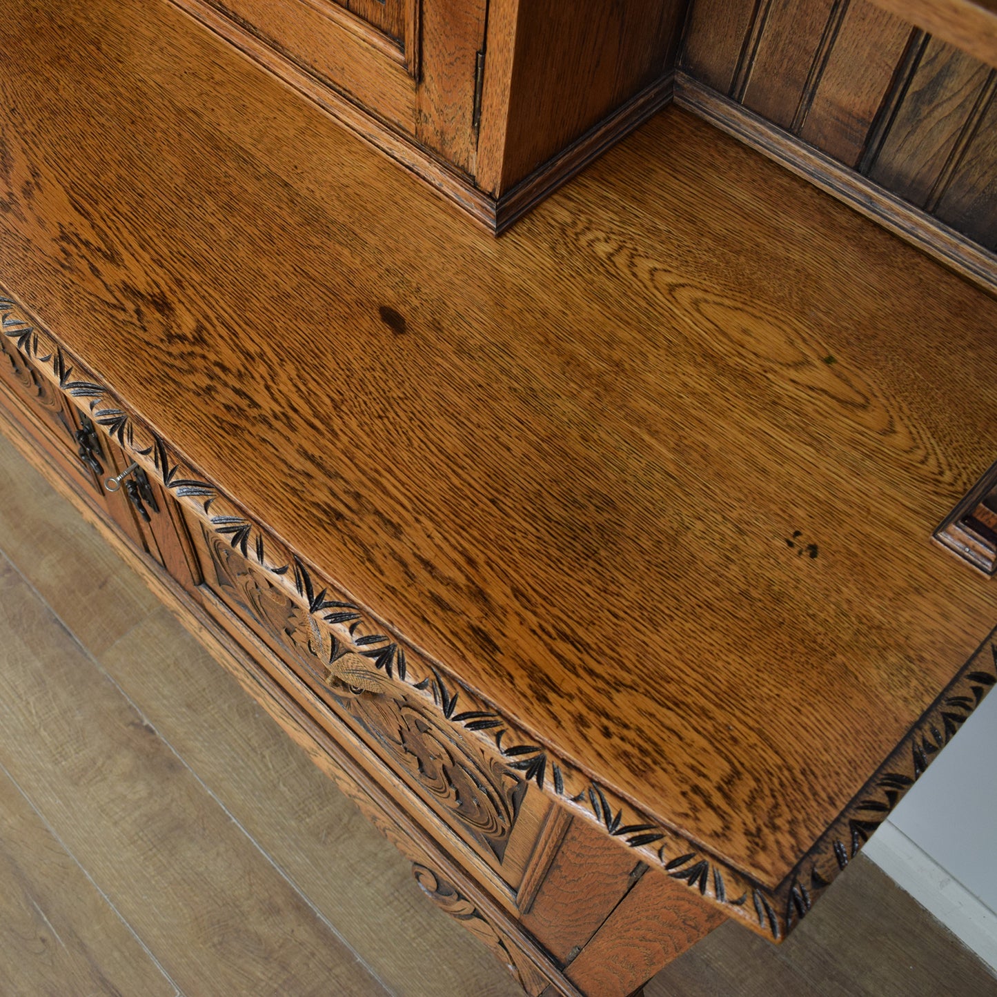 Carved Oak Dresser