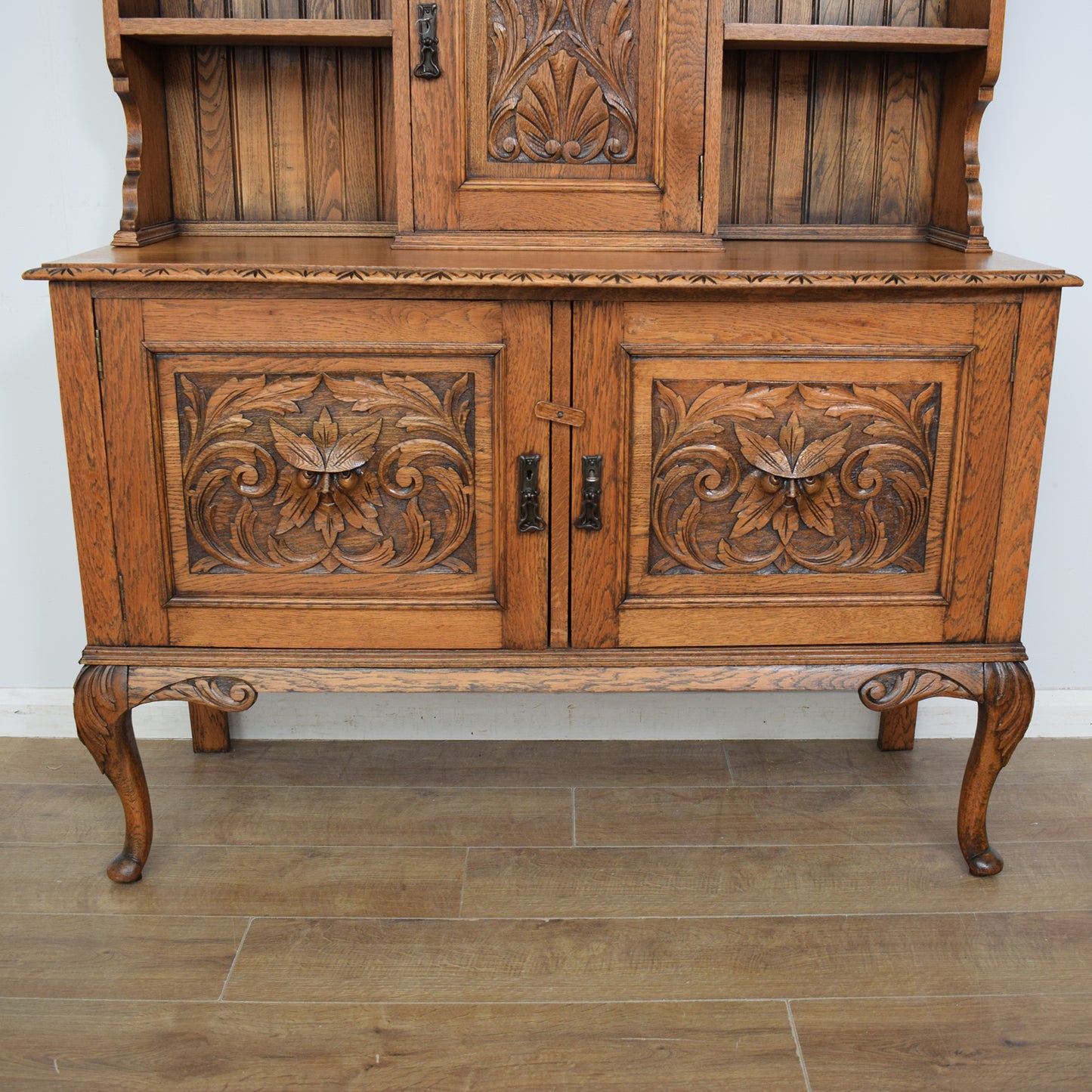 Carved Oak Dresser