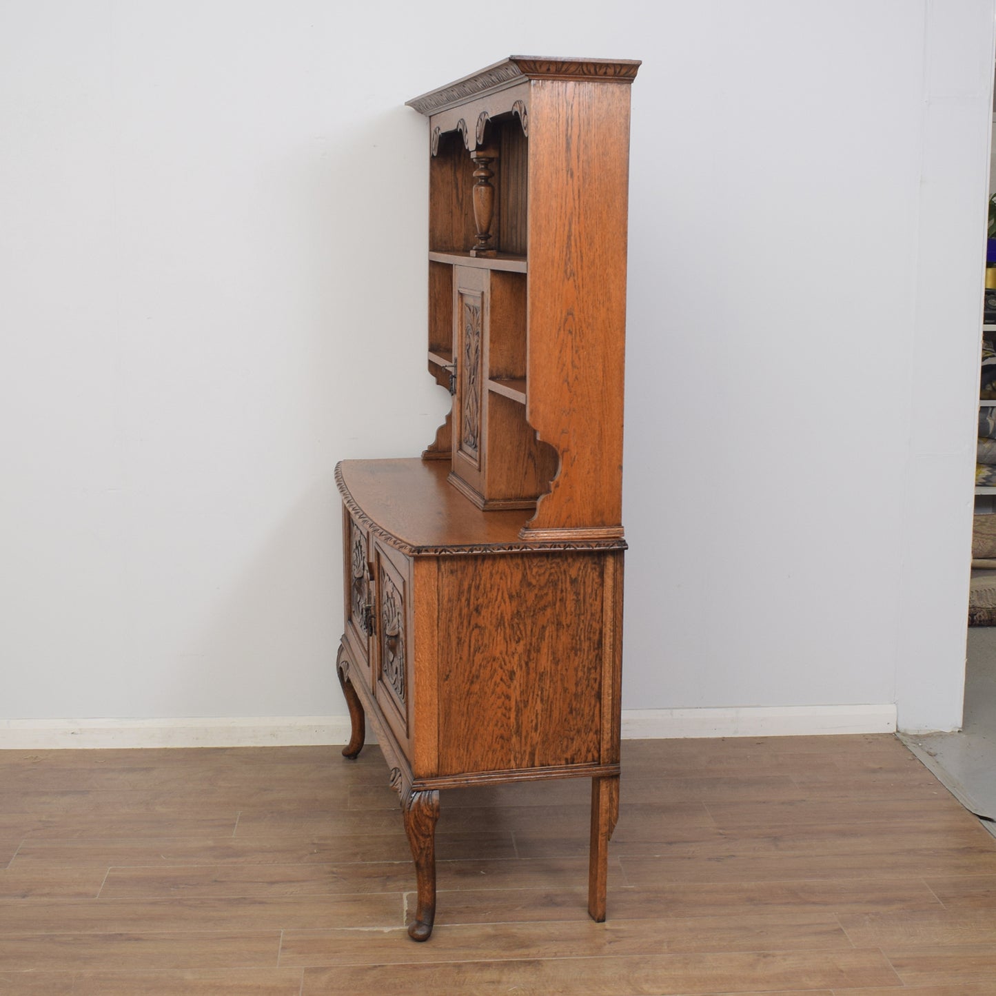 Carved Oak Dresser