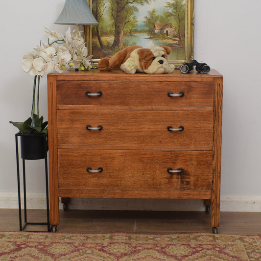 Oak Chest Of Drawers