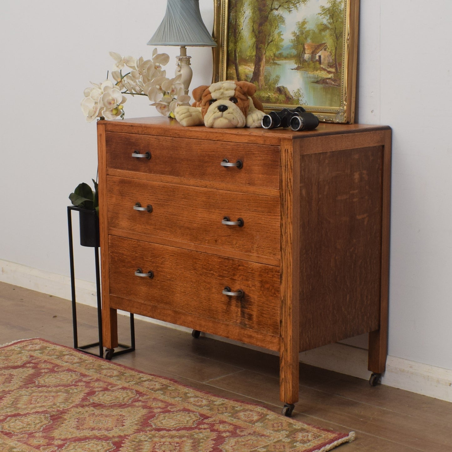 Oak Chest Of Drawers