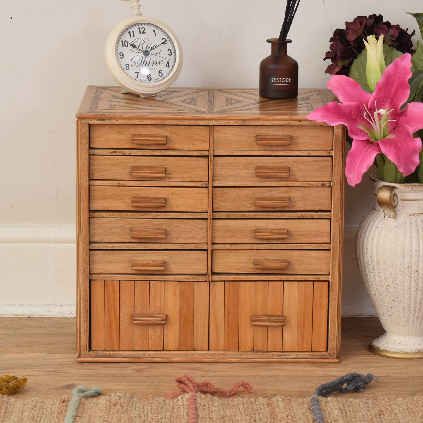 Pine Miniature Chest Of Drawers