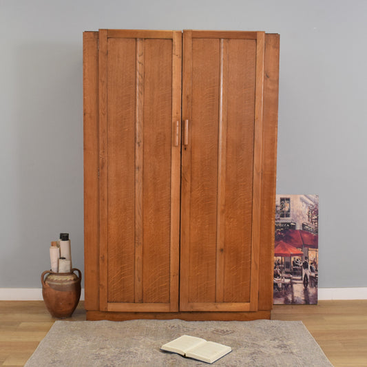 Restored Oak Wardrobe