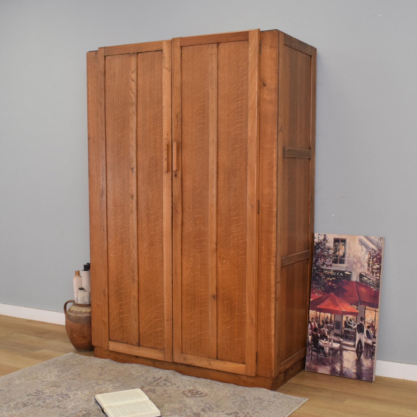 Restored Oak Wardrobe