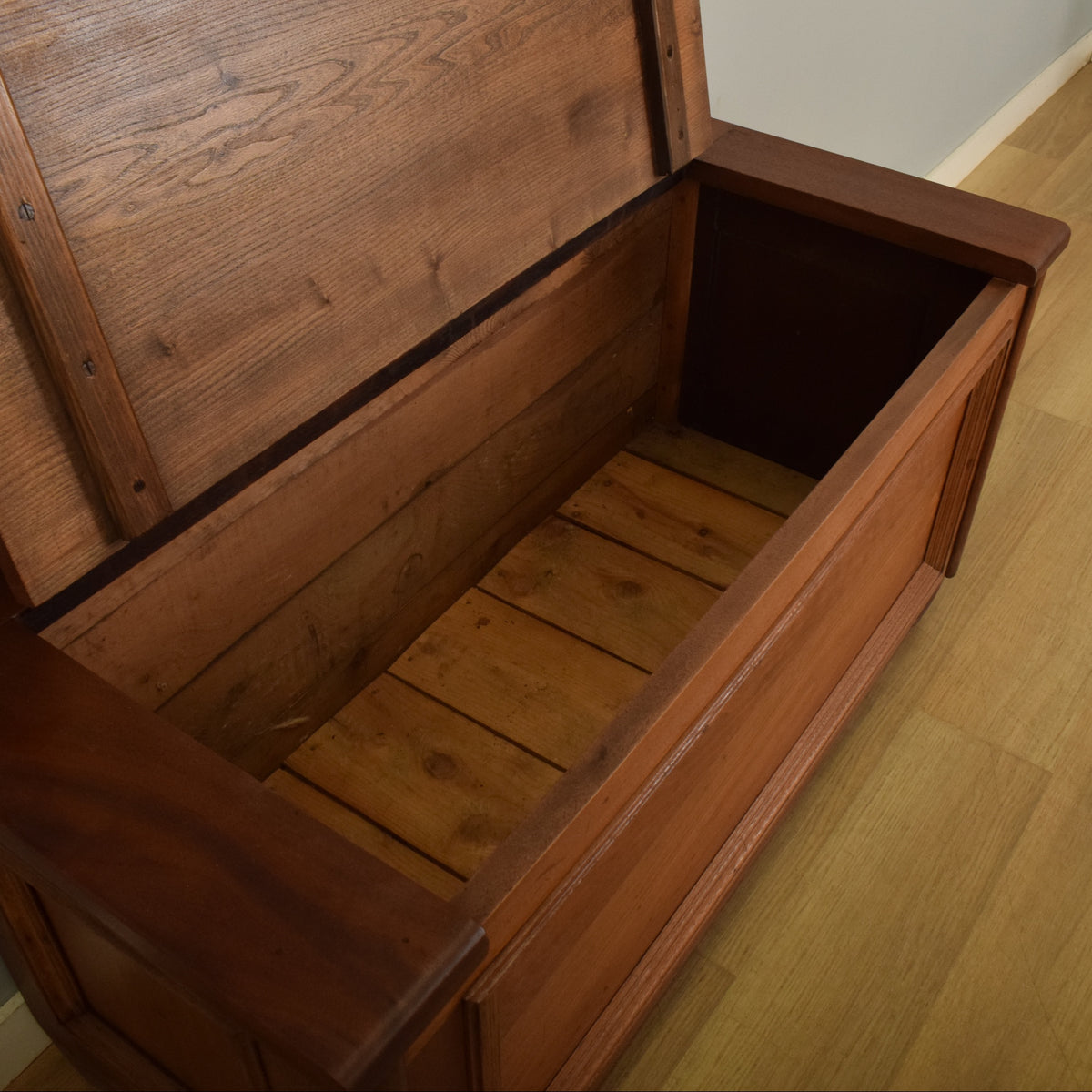 Large Mahogany Blanket Box