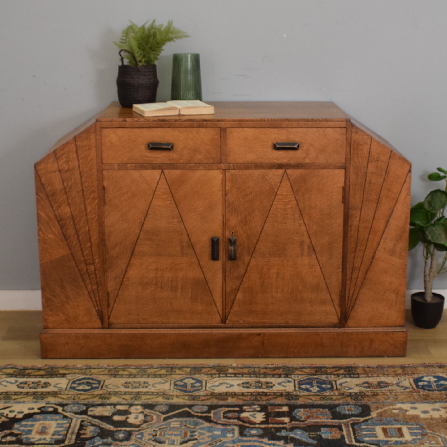 Restored Oak Sideboard