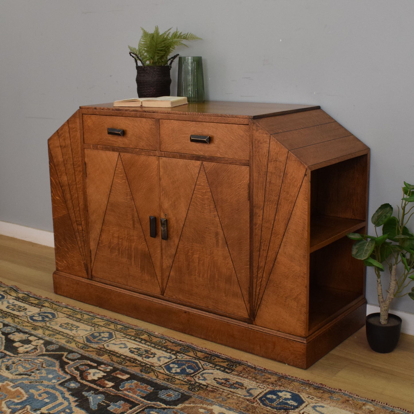 Restored Oak Sideboard