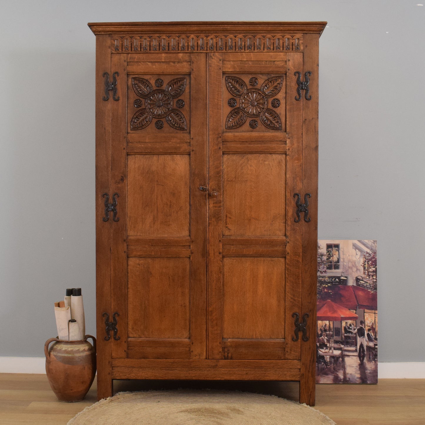 Solid Oak Wardrobe