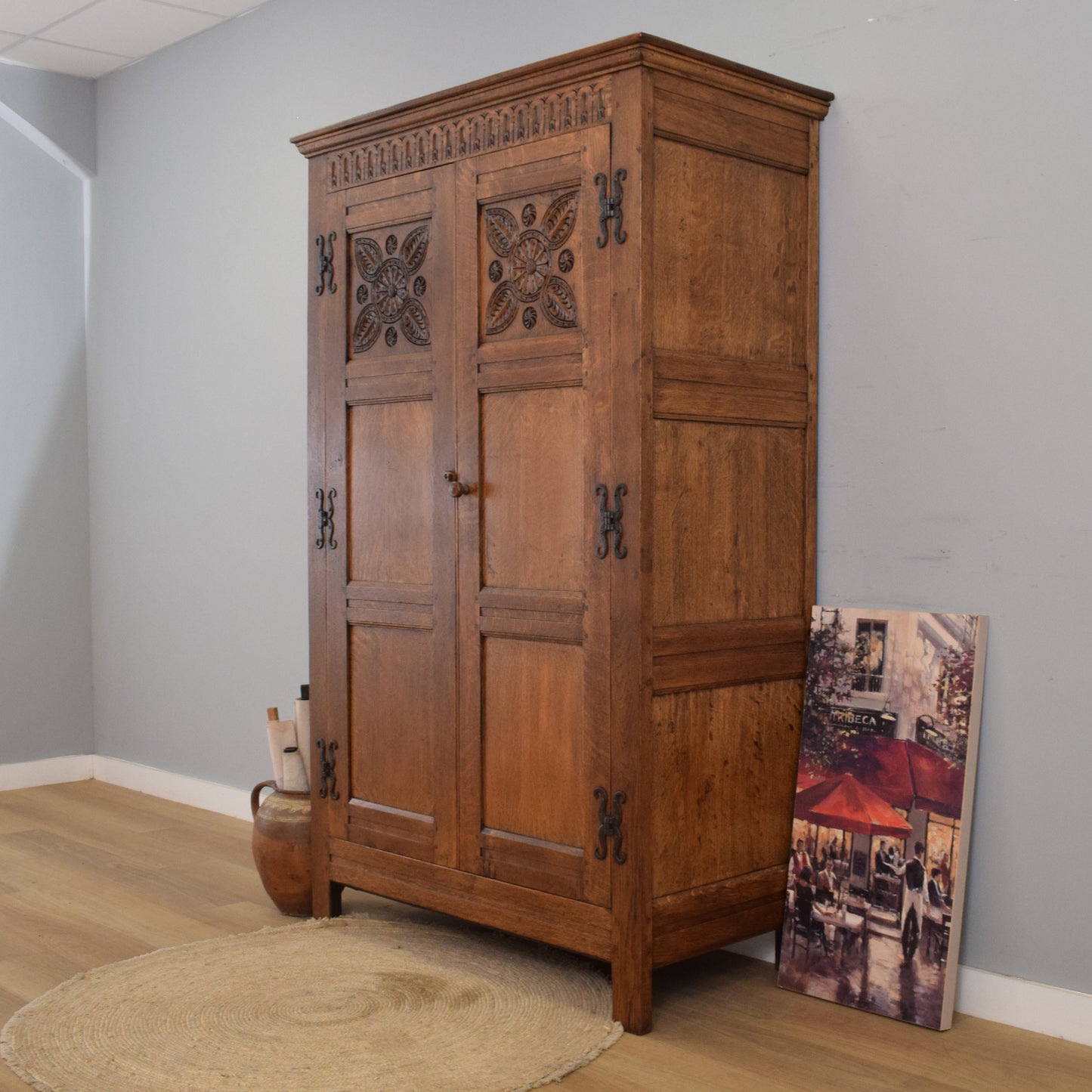 Solid Oak Wardrobe