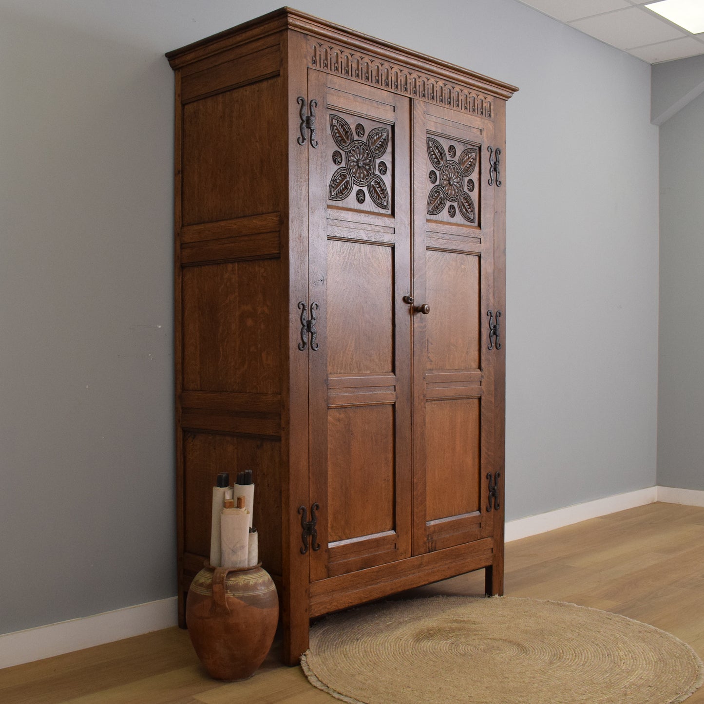 Solid Oak Wardrobe