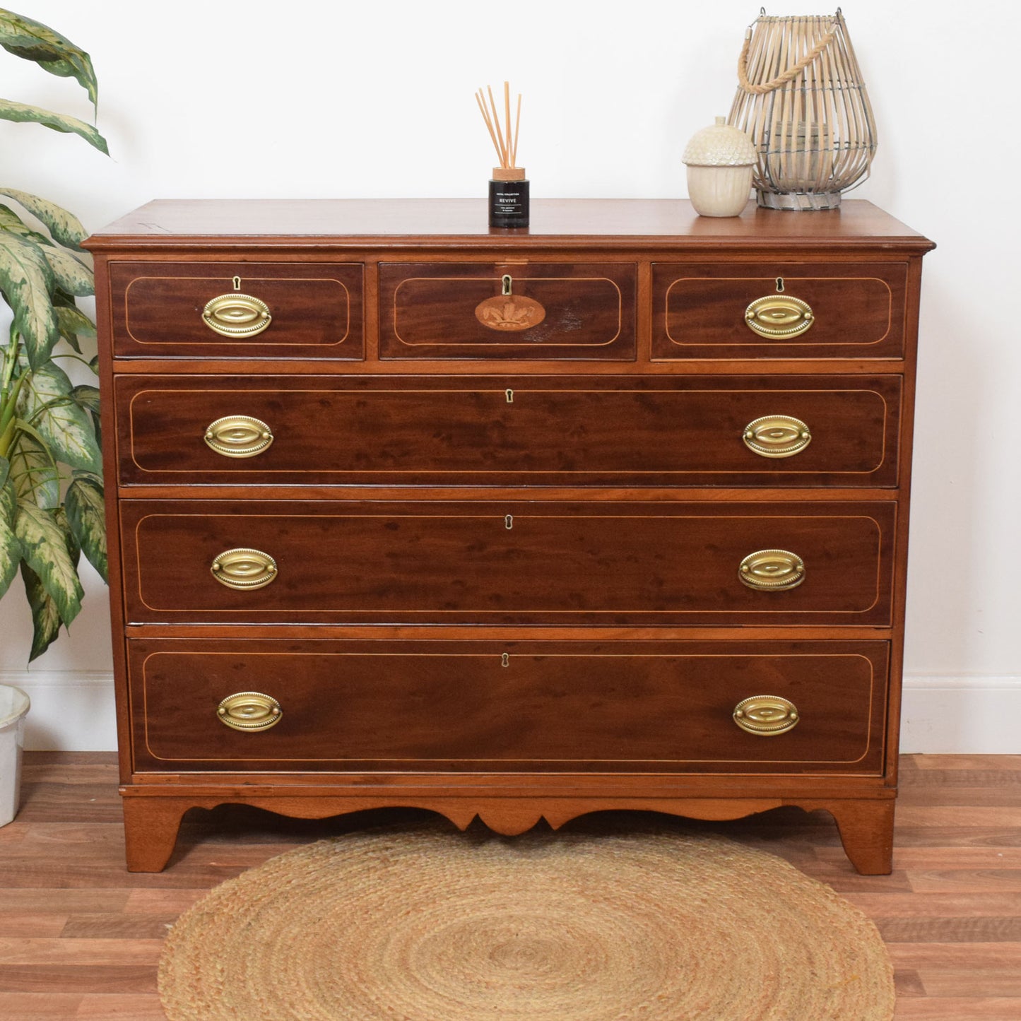 Restored Mahogany Chest of Drawers