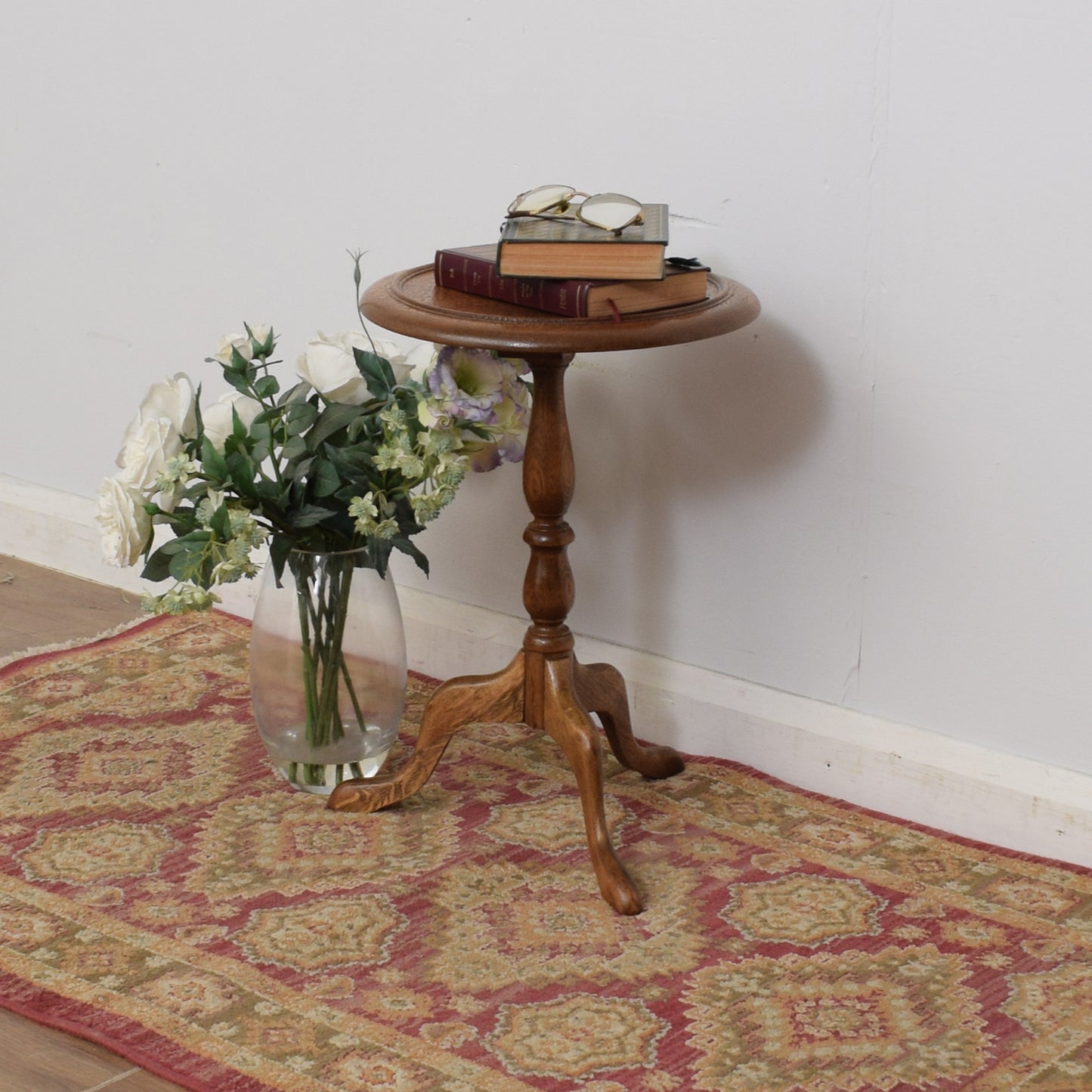 Restored Oak Plant Stand