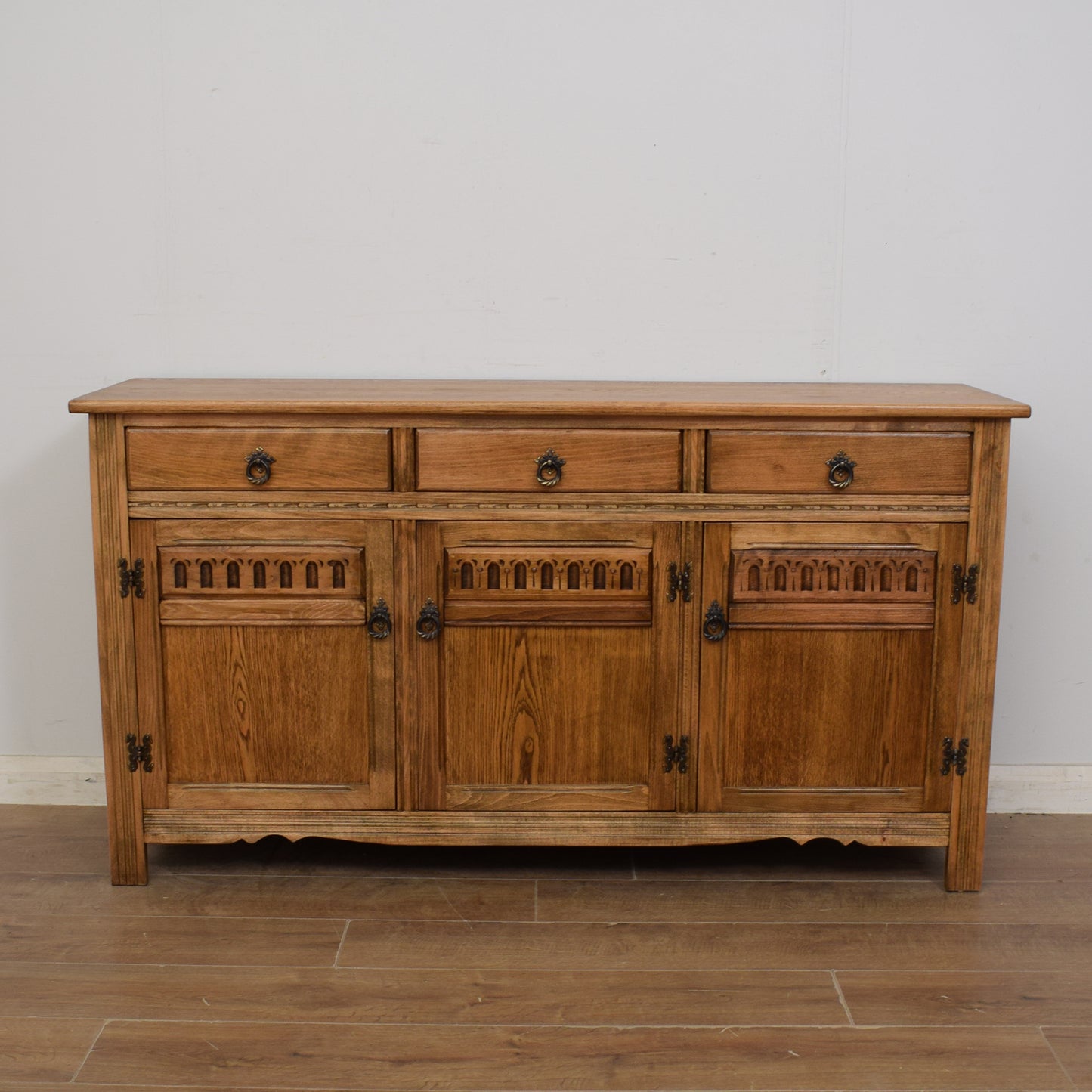 Restored Oak Sideboard