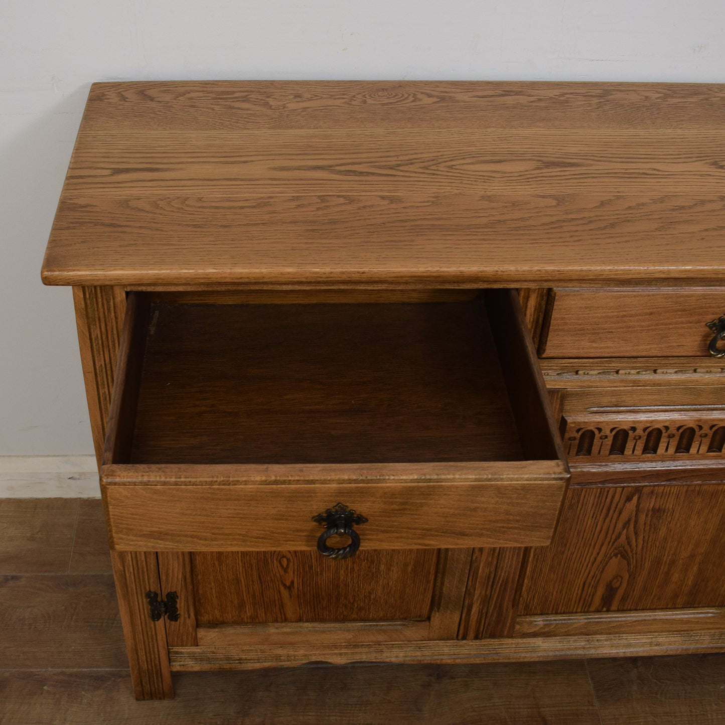 Restored Oak Sideboard