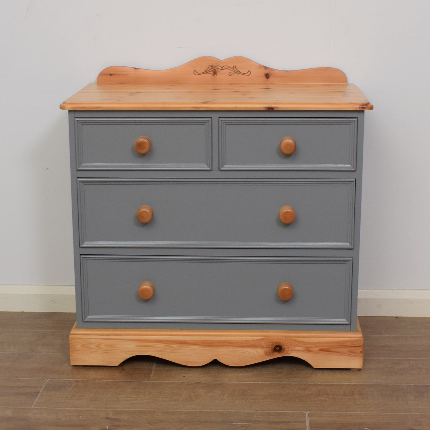 Painted Pine Chest of Drawers