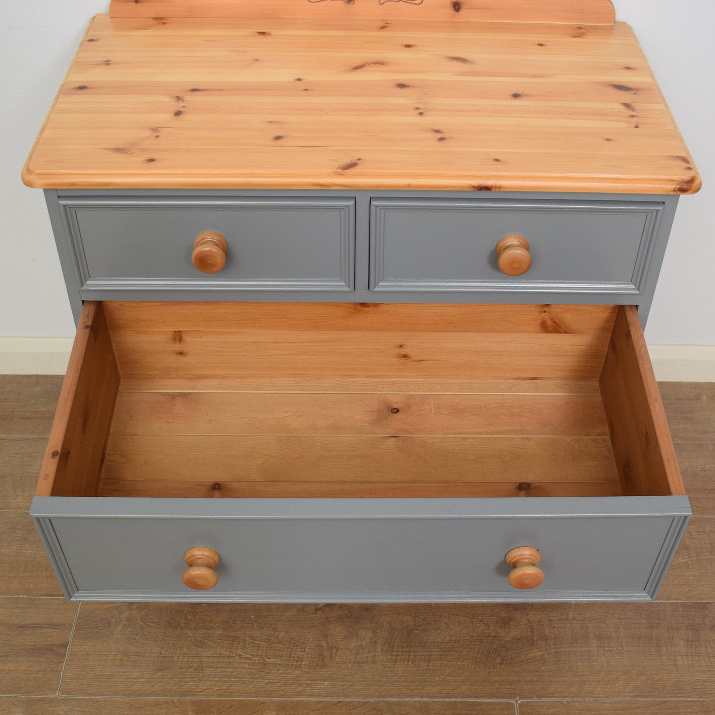 Painted Pine Chest of Drawers
