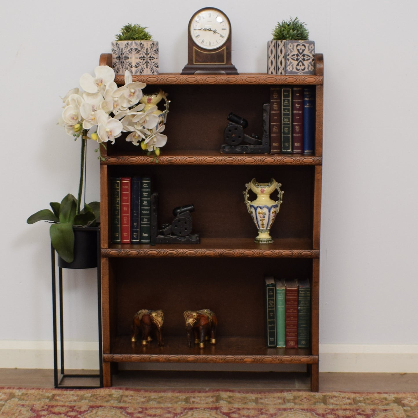 Restored Oak Bookcase