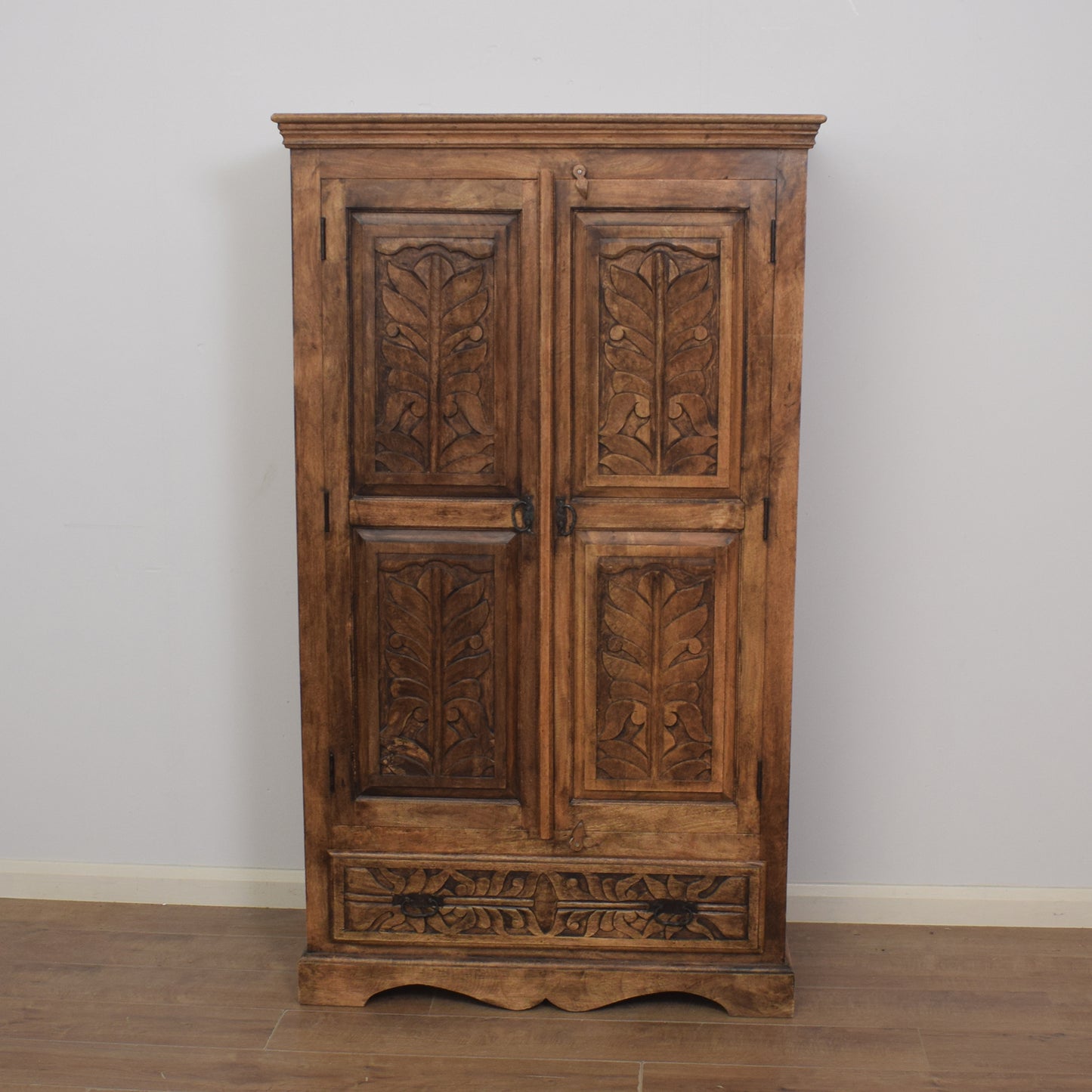 Carved Mango Wardrobe