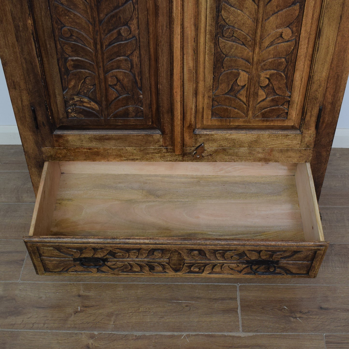 Carved Mango Wardrobe