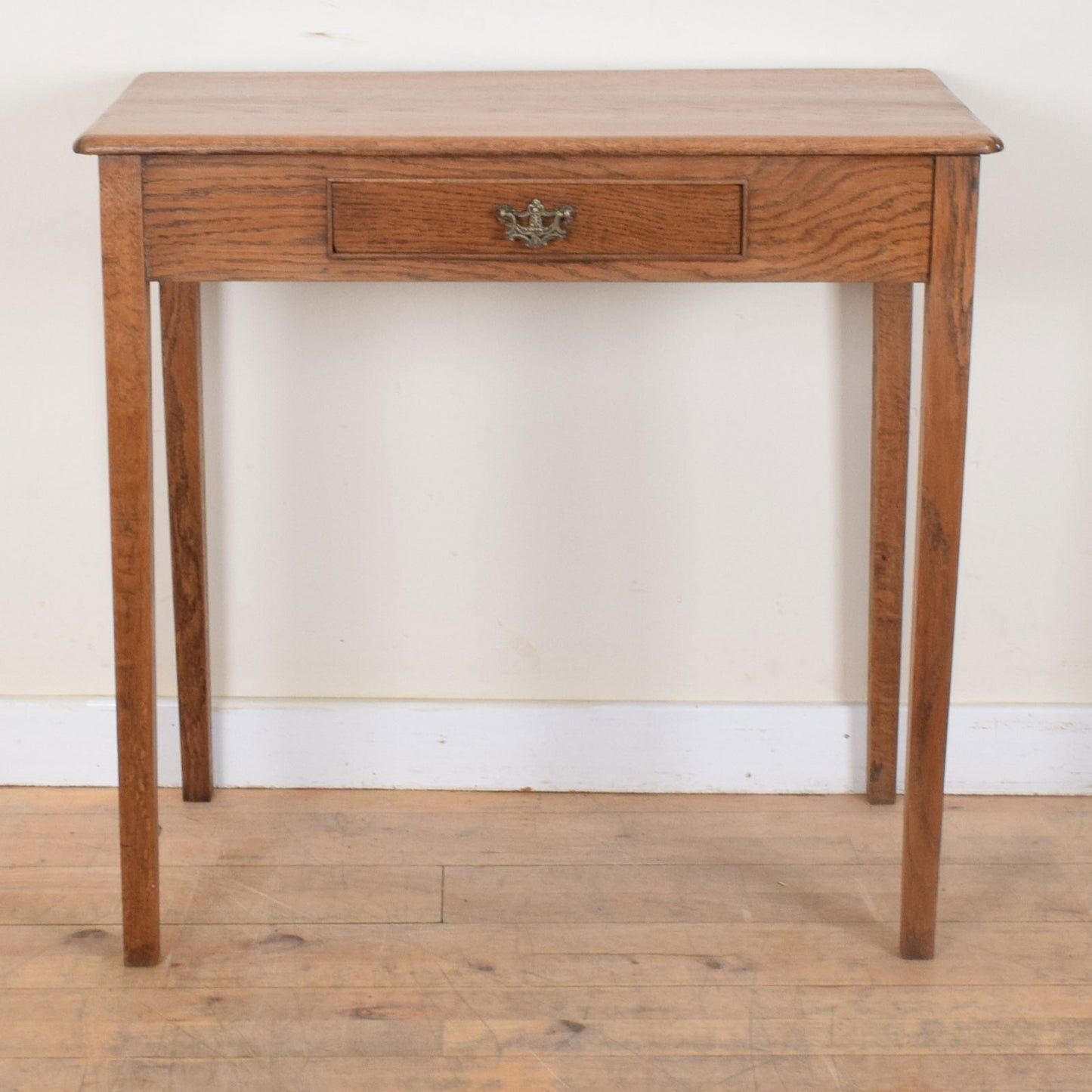 Rustic Oak Console Table