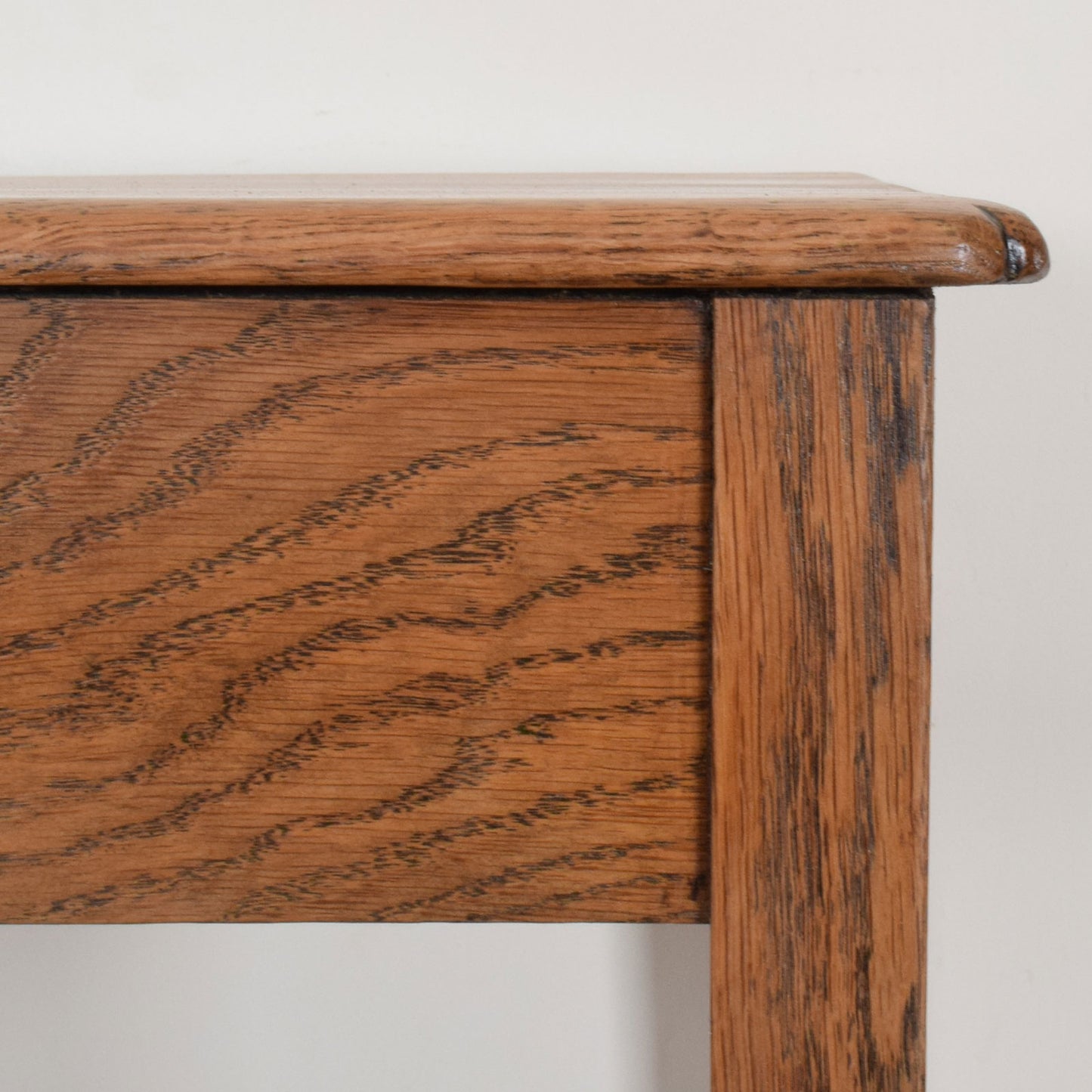 Rustic Oak Console Table