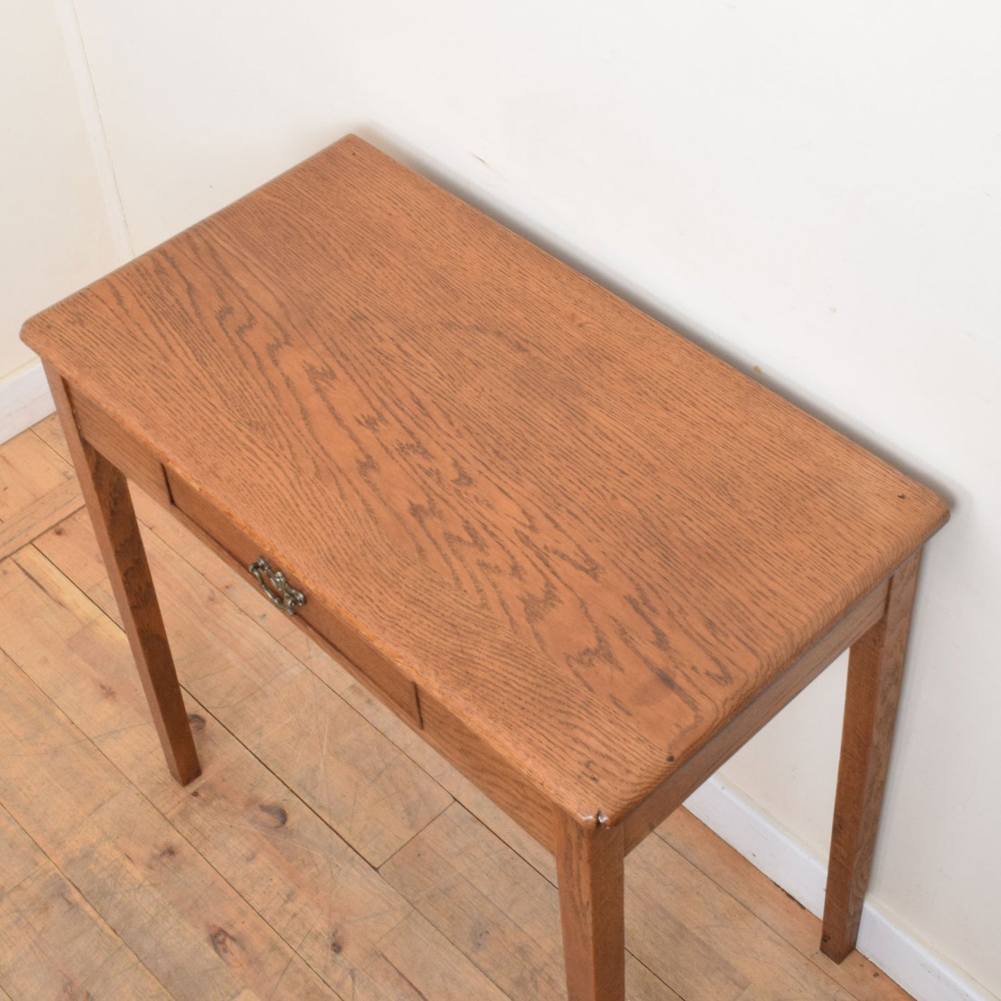 Rustic Oak Console Table