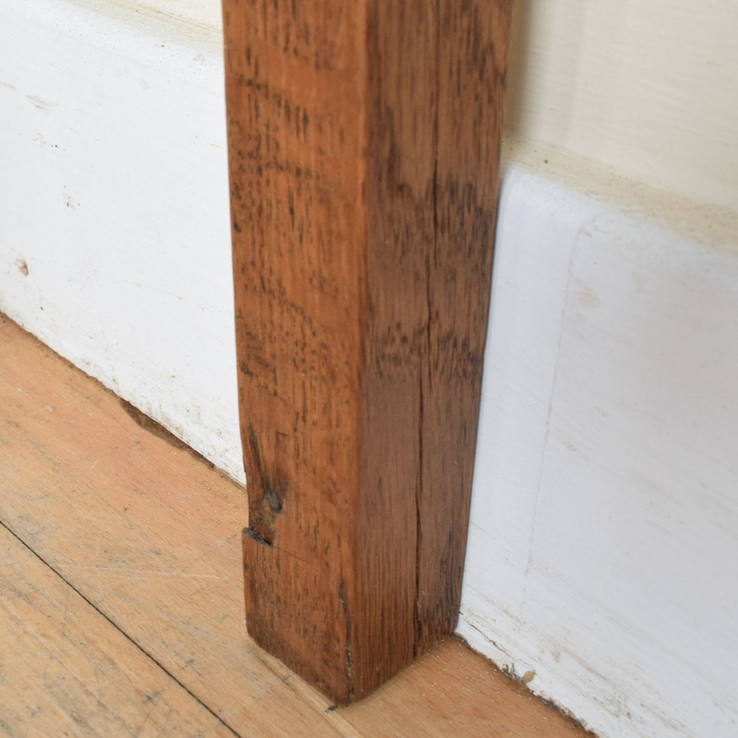 Rustic Oak Console Table