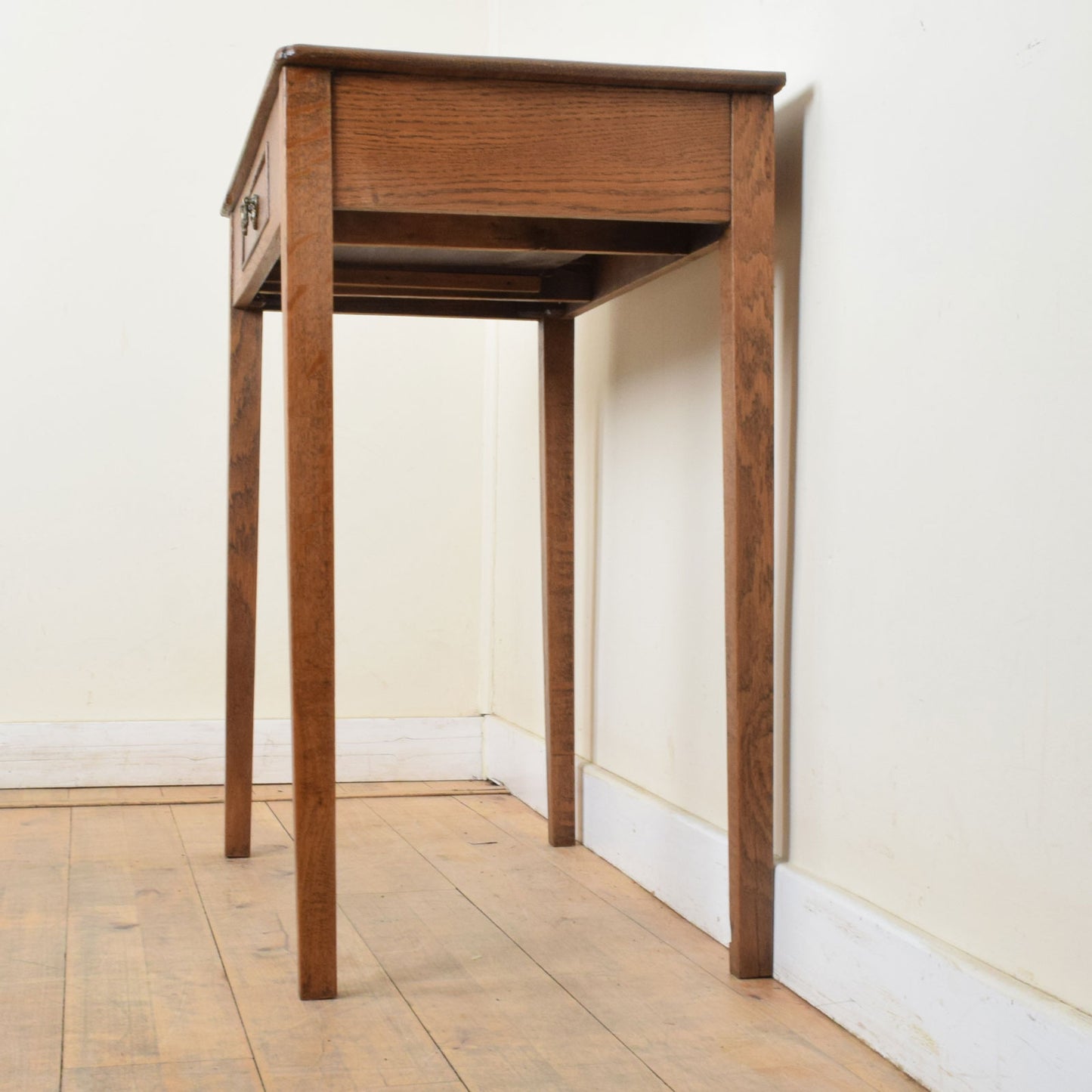 Rustic Oak Console Table