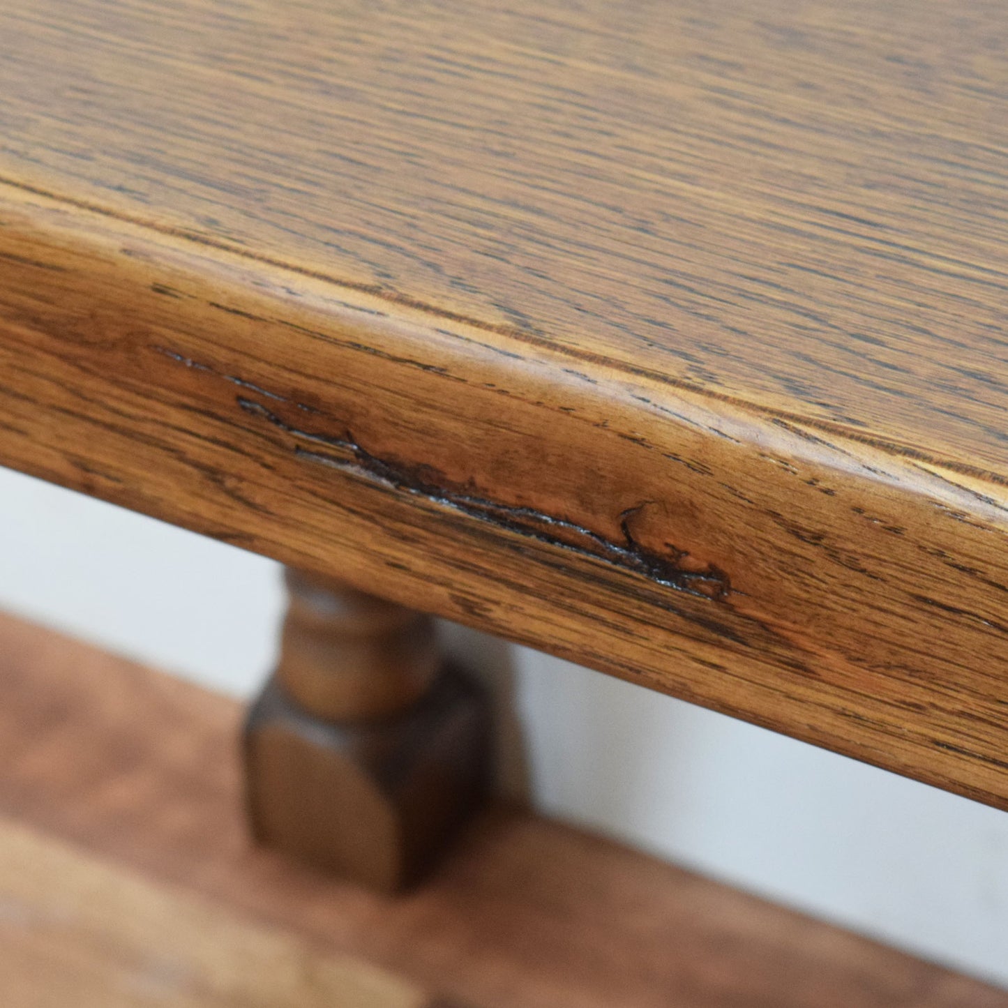 Solid Oak Nest of Tables