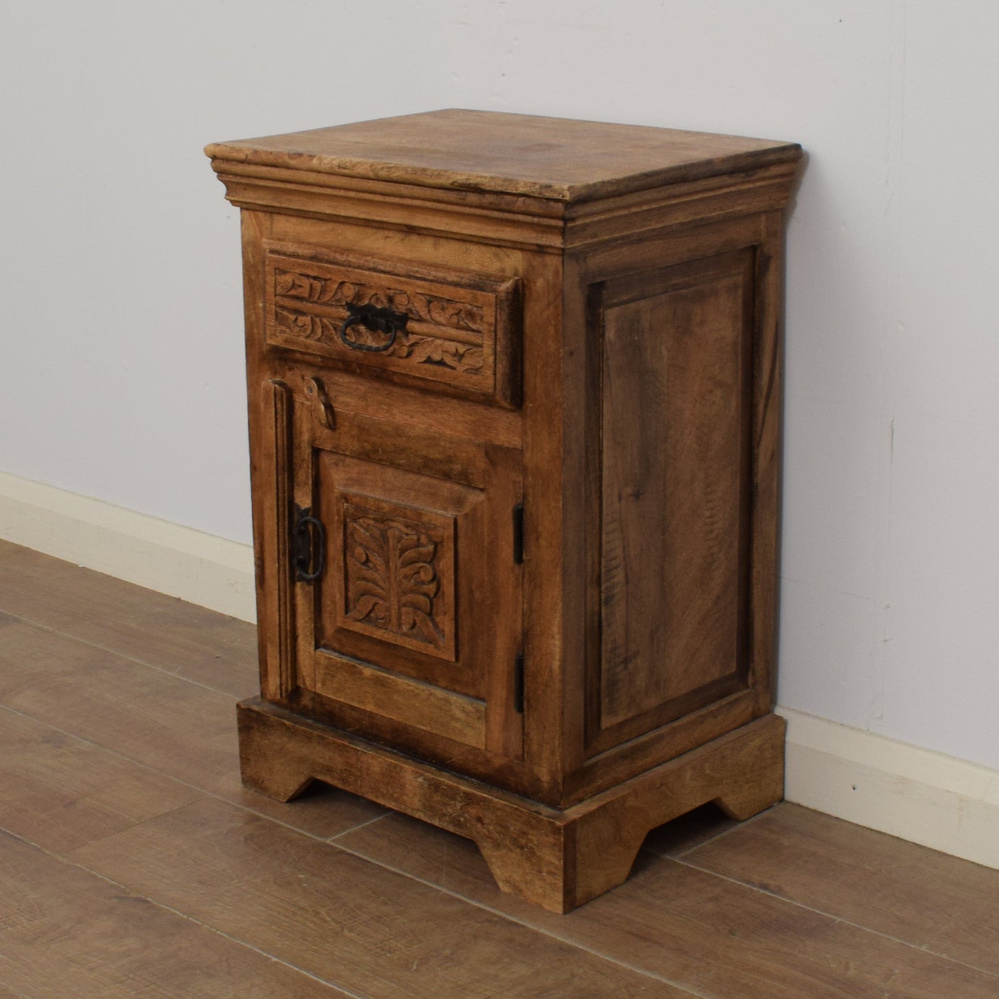 Carved Mango Bedside