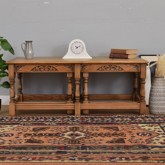 Side-by-Side Nest of Tables