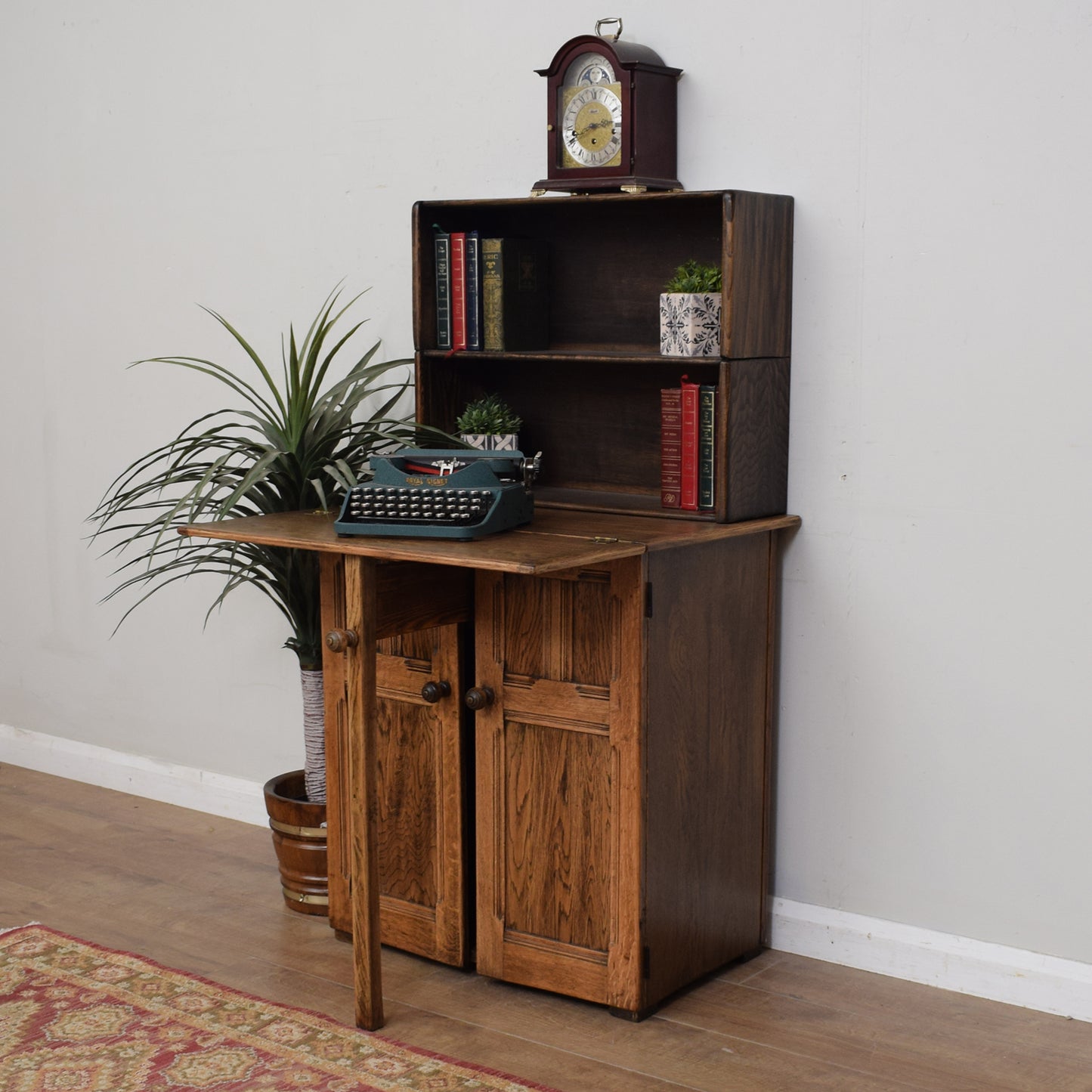 Elmwood Desk / Bookcase