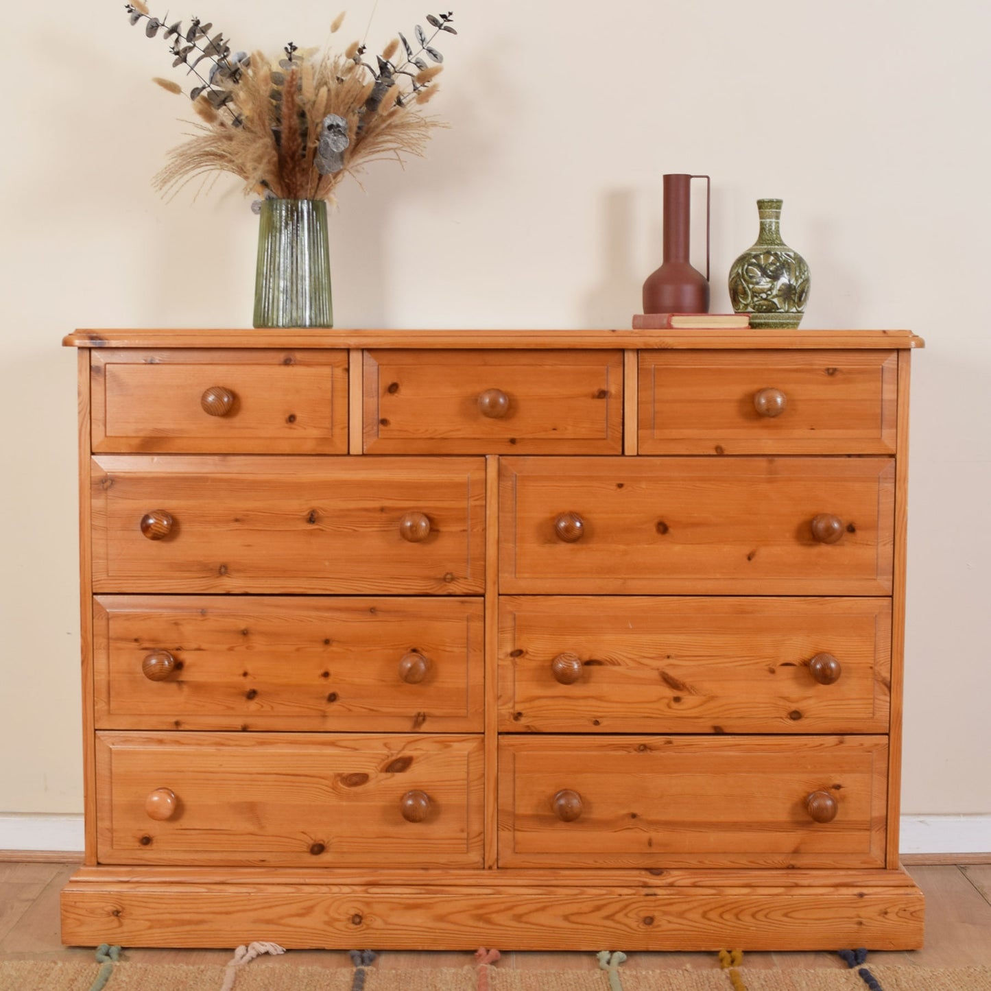 Large Pine Chest of Drawers