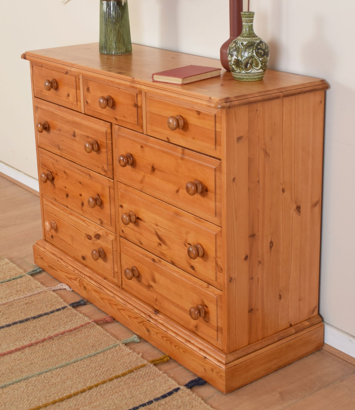 Large Pine Chest of Drawers