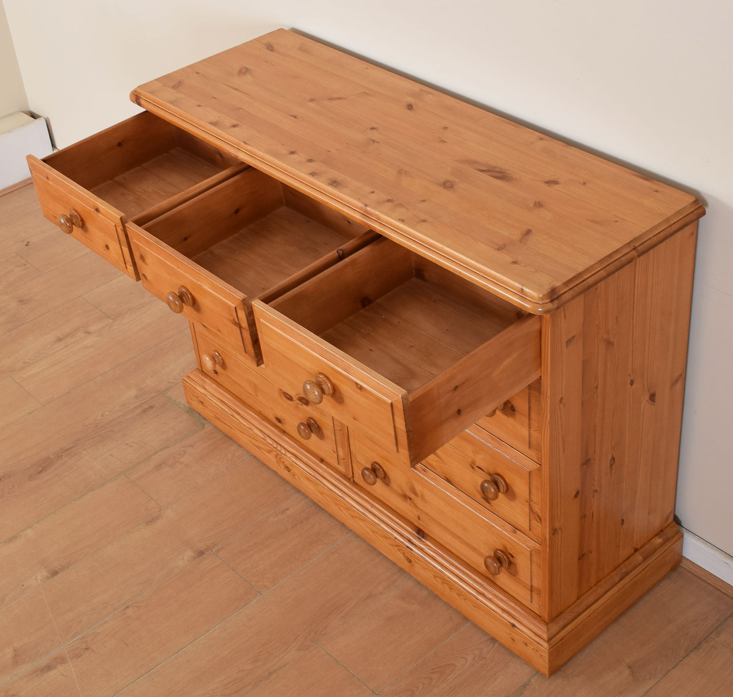 Large Pine Chest of Drawers