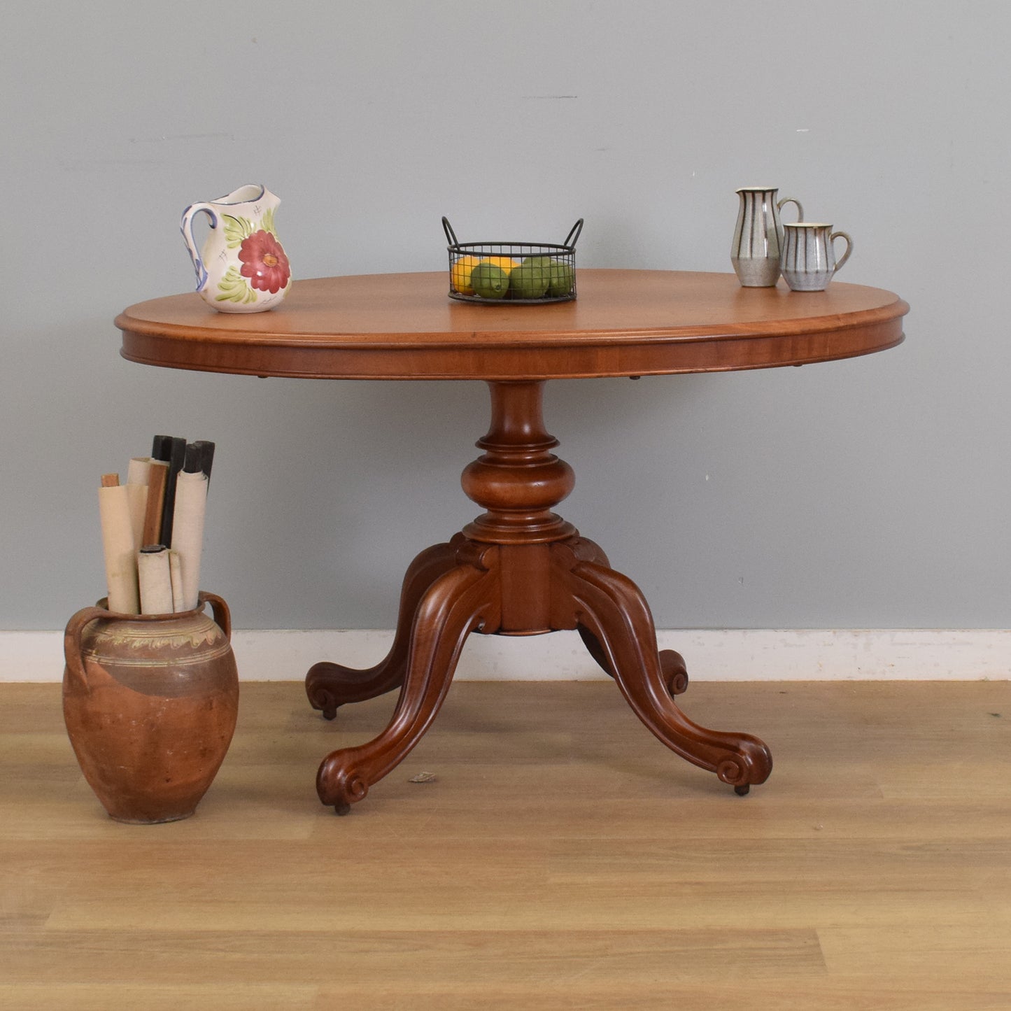 Mahogany Tilt-Top Table