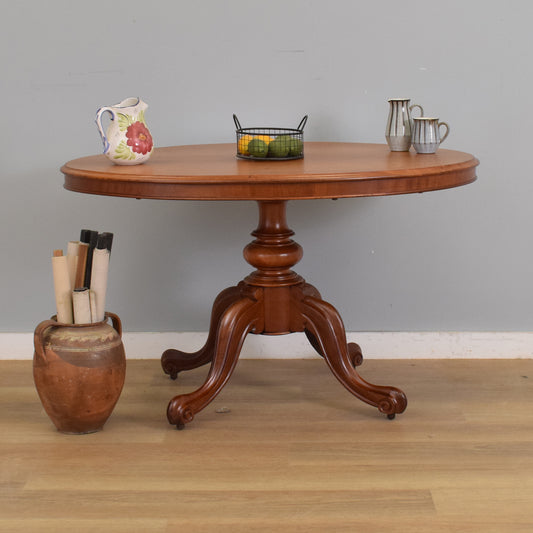 Mahogany Tilt-Top Table