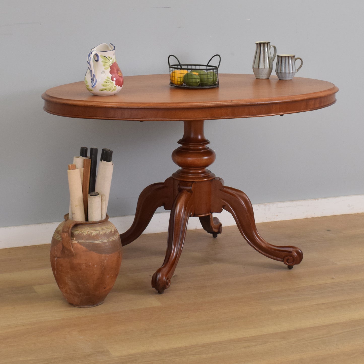 Mahogany Tilt-Top Table