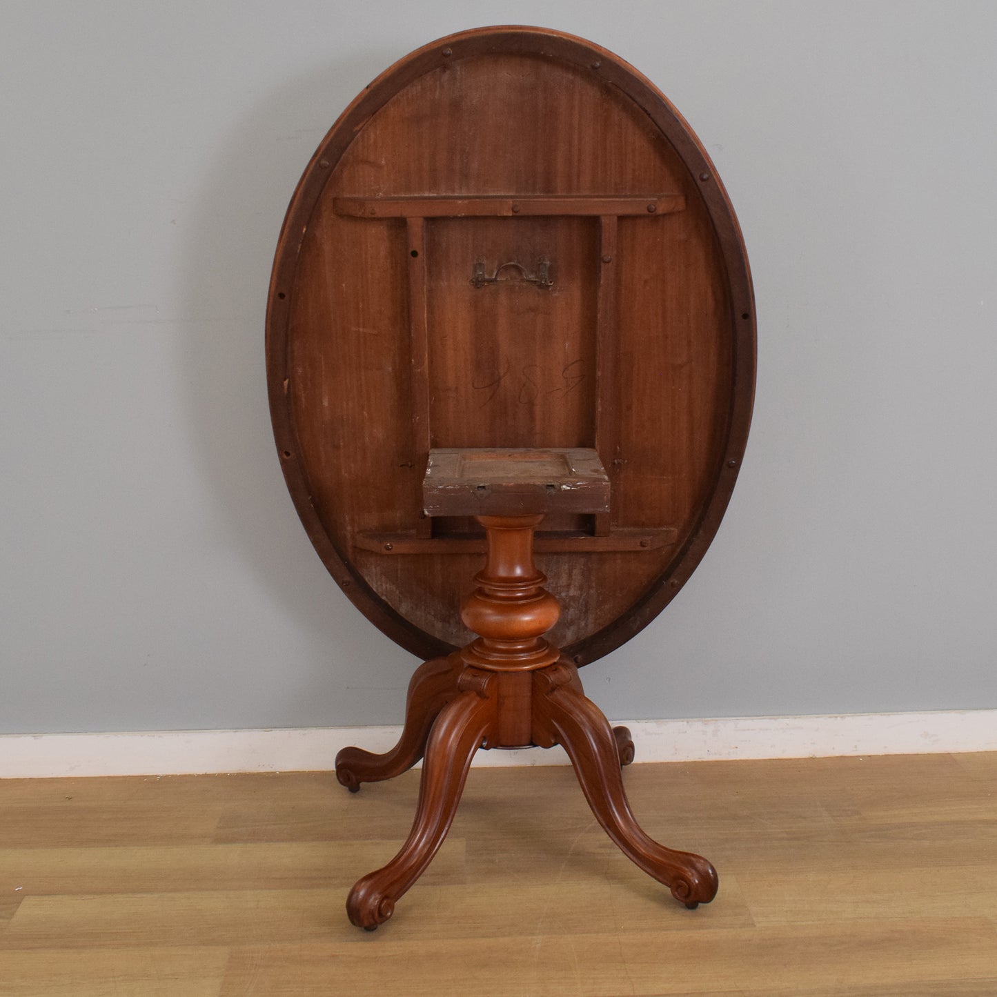 Mahogany Tilt-Top Table