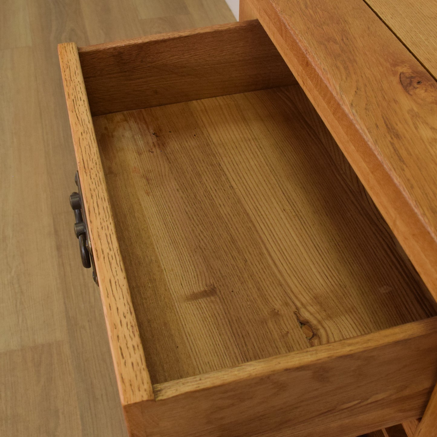 Restored Oak Bottle Rack