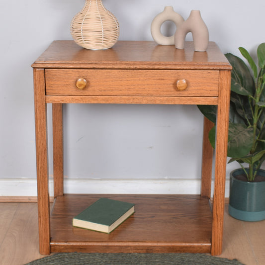 Oak Side Table