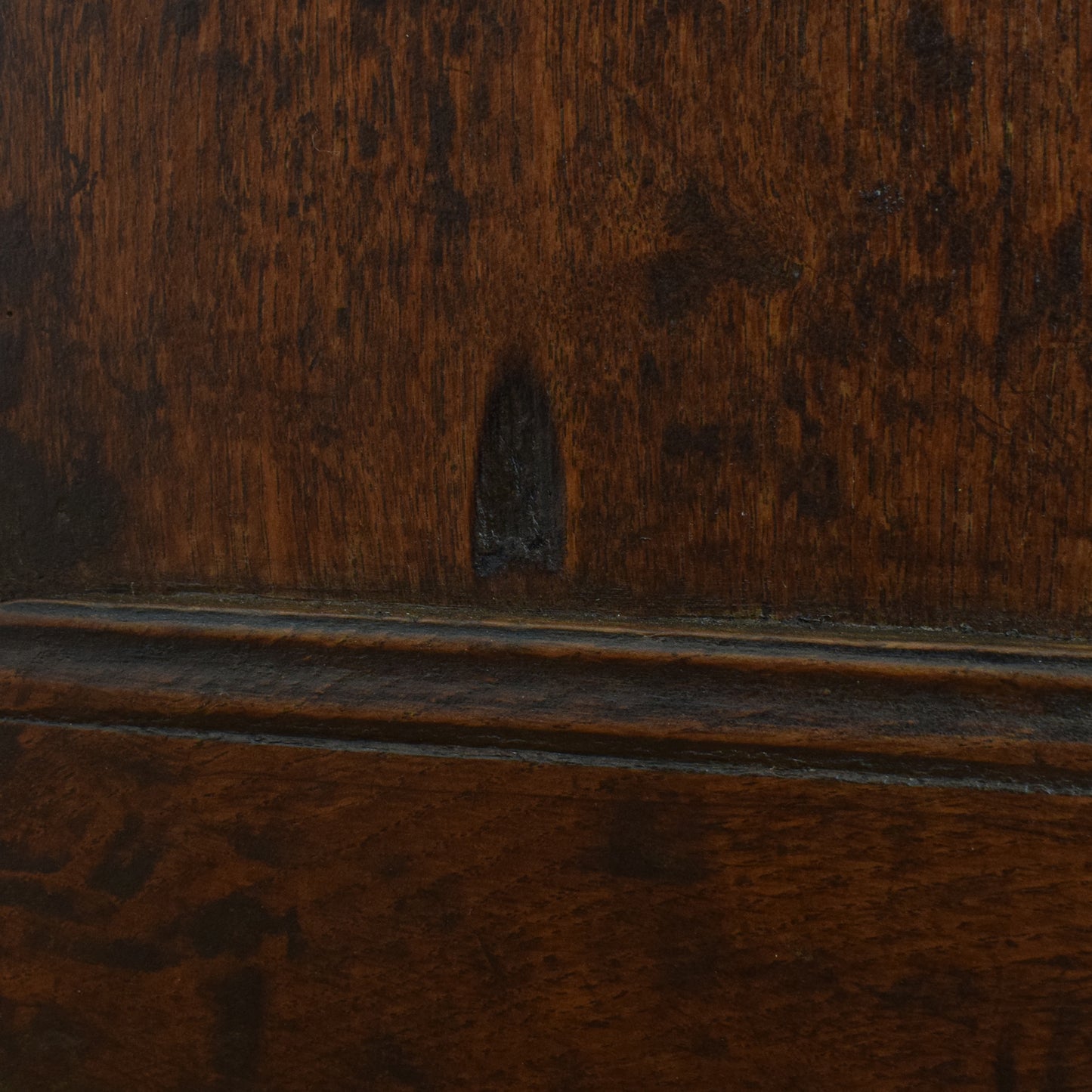 Rustic Oak Blanket Box