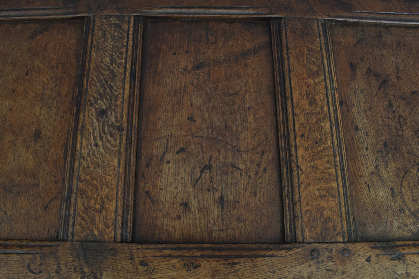 Rustic Oak Blanket Box